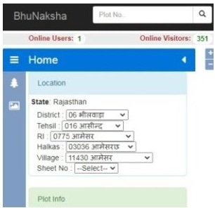 bhu naksha bhilwara