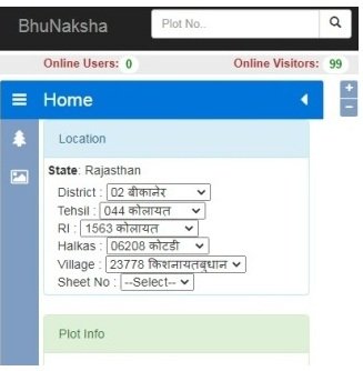 bhu naksha bikaner