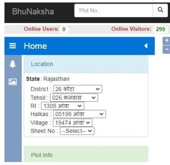 bhu naksha kota